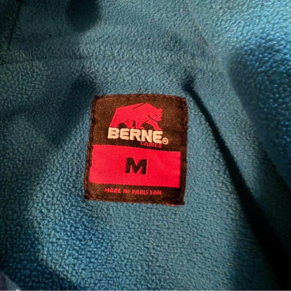 Berne‎ Women’s Aztec Print Zip Up Jacket Size Medium - Picture 3 of 8
